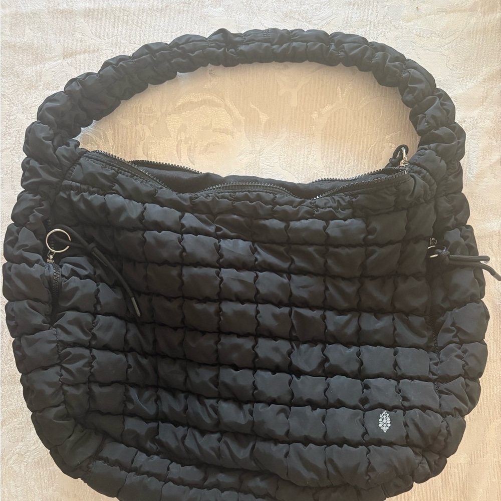 FP Movement by Free People Quilted Black Shoulder Bag